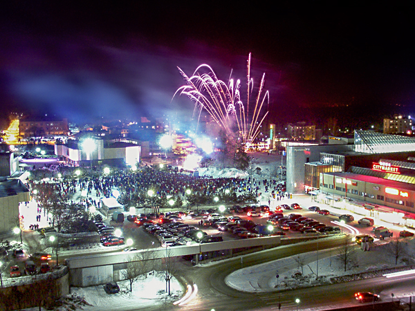 Jussintori ilotulitus